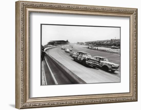 Dorlington 500 Stock Car Race-Grey Villet-Framed Photographic Print