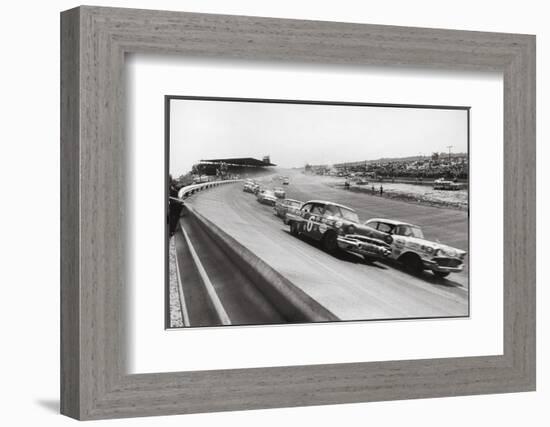 Dorlington 500 Stock Car Race-Grey Villet-Framed Photographic Print