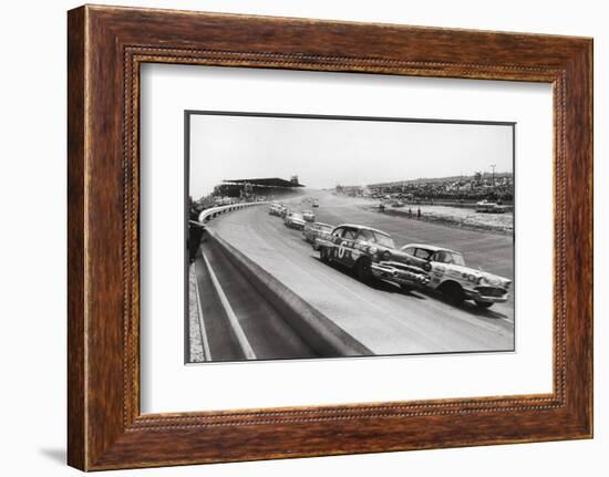 Dorlington 500 Stock Car Race-Grey Villet-Framed Photographic Print