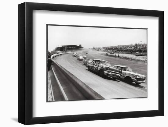 Dorlington 500 Stock Car Race-Grey Villet-Framed Photographic Print