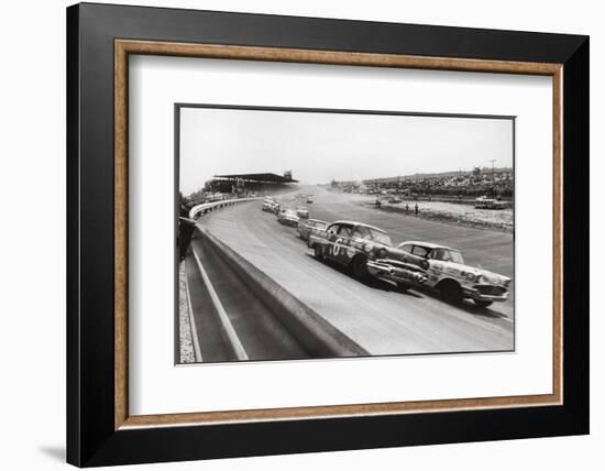 Dorlington 500 Stock Car Race-Grey Villet-Framed Photographic Print