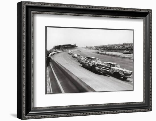 Dorlington 500 Stock Car Race-Grey Villet-Framed Photographic Print