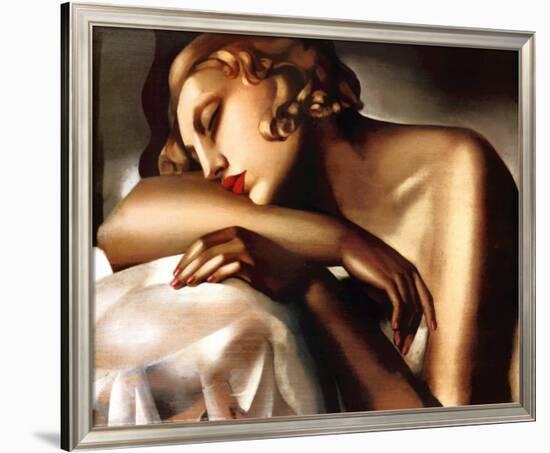 Dormeuse, c.1932-Tamara de Lempicka-Framed Art Print