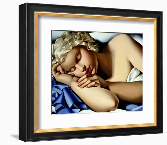 Dormeuse-Tamara de Lempicka-Framed Premium Giclee Print