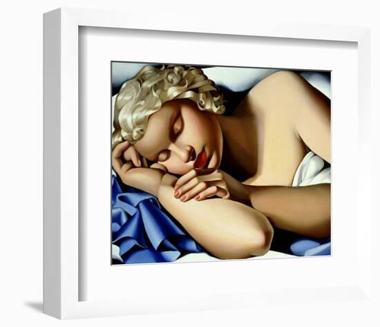 Dormeuse-Tamara de Lempicka-Framed Premium Giclee Print