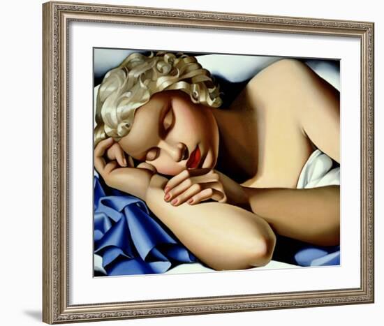 Dormeuse-Tamara de Lempicka-Framed Premium Giclee Print