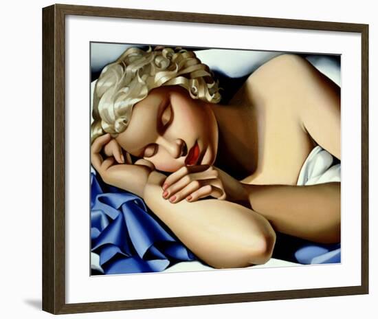 Dormeuse-Tamara de Lempicka-Framed Premium Giclee Print