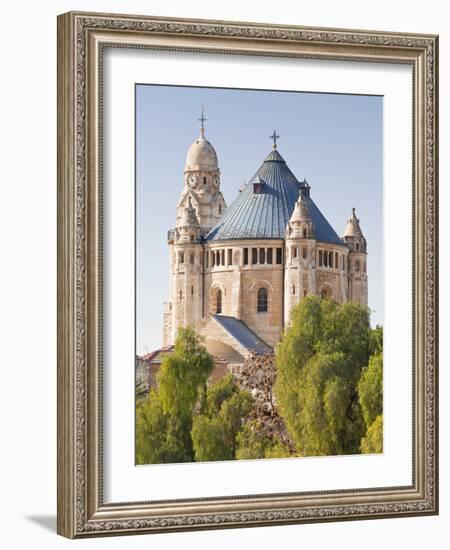 Dormition Abbey (Hagia Maria Sion Abbey), Mount Zion, Room of the Last Supper, Jerusalem, Israel-Gavin Hellier-Framed Photographic Print