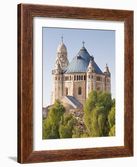 Dormition Abbey (Hagia Maria Sion Abbey), Mount Zion, Room of the Last Supper, Jerusalem, Israel-Gavin Hellier-Framed Photographic Print
