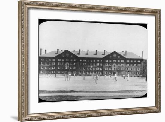 Dormitory Building, Harvard University, Massachusetts, USA, Late 19th or Early 20th Century-null-Framed Photographic Print