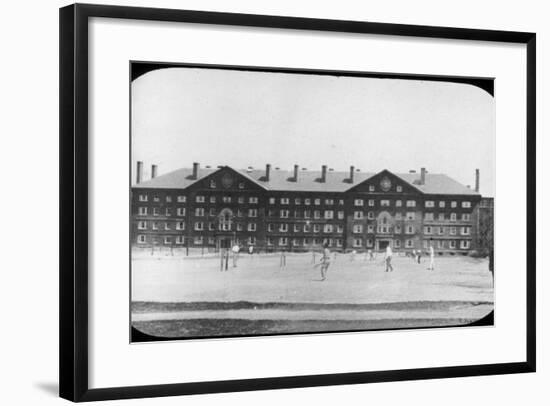 Dormitory Building, Harvard University, Massachusetts, USA, Late 19th or Early 20th Century-null-Framed Photographic Print