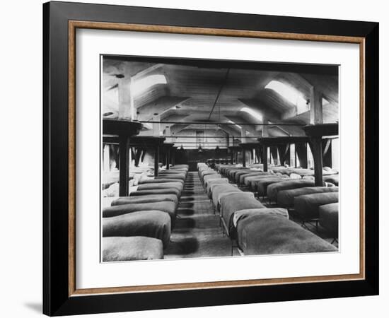 Dormitory of the Saint-Lazare Prison, Paris-null-Framed Photographic Print