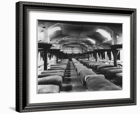 Dormitory of the Saint-Lazare Prison, Paris-null-Framed Photographic Print