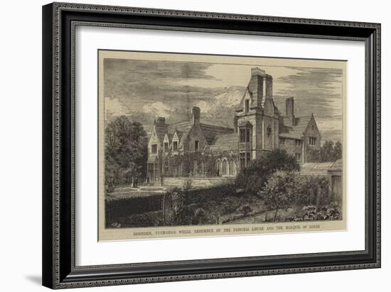 Dornden, Tunbridge Wells, Residence of the Princess Louise and the Marquis of Lorne-null-Framed Giclee Print