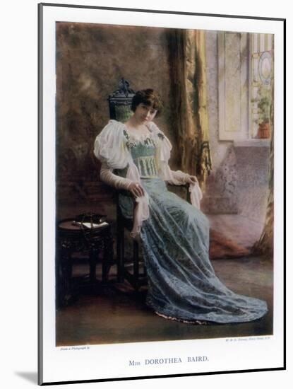 Dorothea Baird, English Stage and Film Actress, 1901-W&d Downey-Mounted Giclee Print