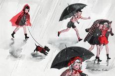 Running from the Rain - Jack & Jill-Dorothea Cooke-Giclee Print