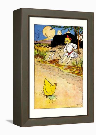 Dorothy and Hen-John R. Neill-Framed Stretched Canvas