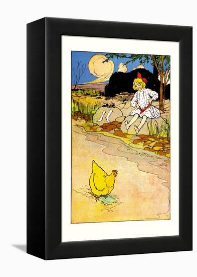 Dorothy and Hen-John R. Neill-Framed Stretched Canvas