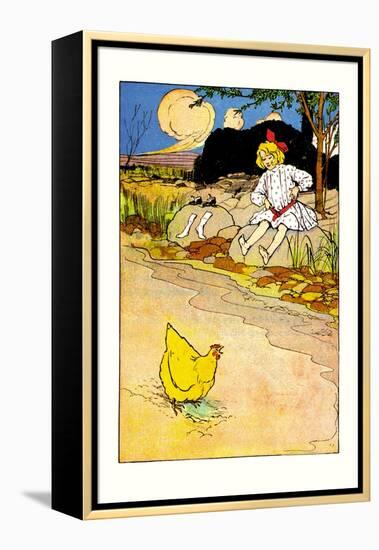 Dorothy and Hen-John R. Neill-Framed Stretched Canvas