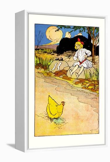 Dorothy and Hen-John R. Neill-Framed Stretched Canvas