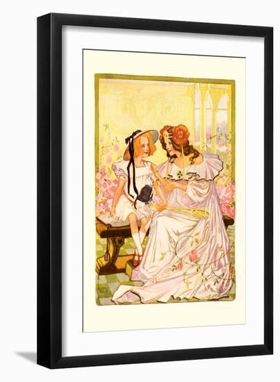 Dorothy and Ozma-John R. Neill-Framed Art Print