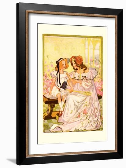 Dorothy and Ozma-John R. Neill-Framed Art Print