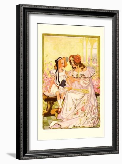 Dorothy and Ozma-John R. Neill-Framed Art Print