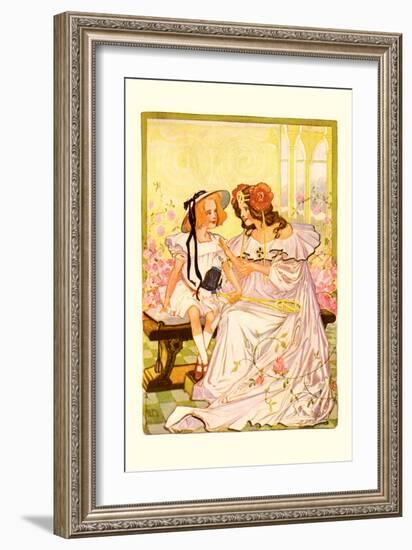 Dorothy and Ozma-John R. Neill-Framed Premium Giclee Print