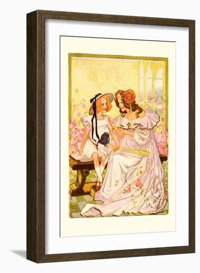 Dorothy and Ozma-John R. Neill-Framed Premium Giclee Print