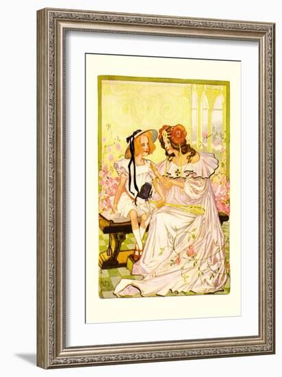 Dorothy and Ozma-John R. Neill-Framed Art Print