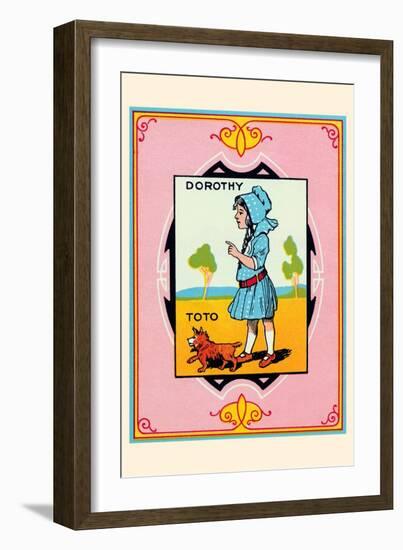 Dorothy and Toto-John R. Neill-Framed Art Print