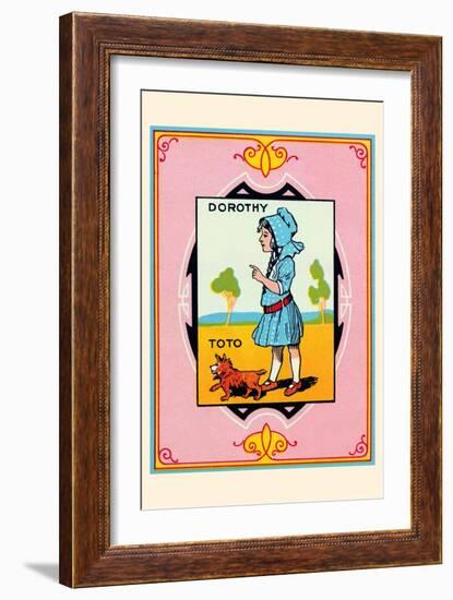 Dorothy and Toto-John R. Neill-Framed Art Print