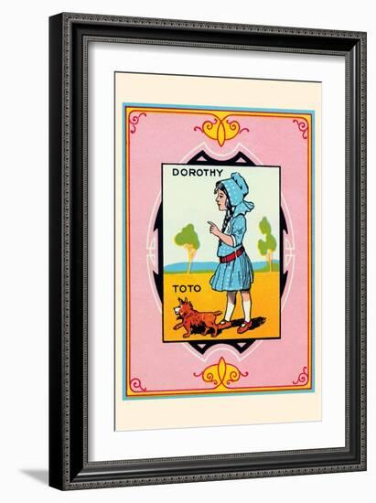 Dorothy and Toto-John R. Neill-Framed Art Print