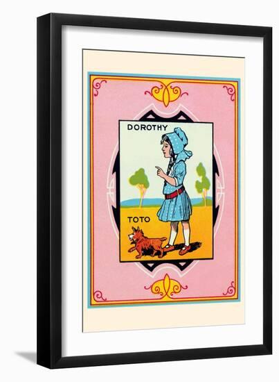 Dorothy and Toto-John R. Neill-Framed Art Print