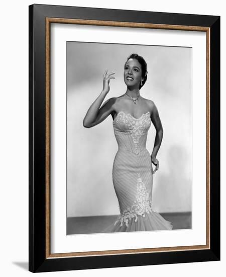 Dorothy Dandridge, c.1950s-null-Framed Photo