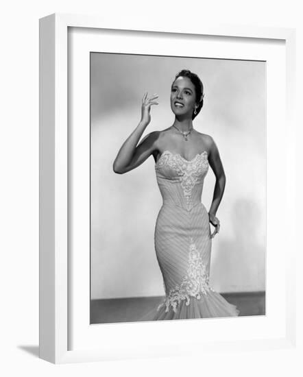 Dorothy Dandridge, c.1950s-null-Framed Photo