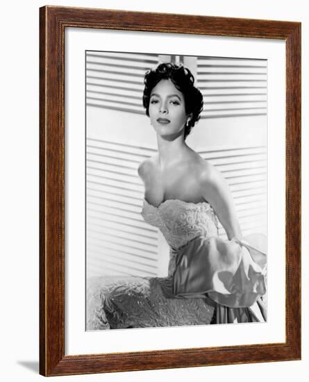 Dorothy Dandridge, c.1950s-null-Framed Photo