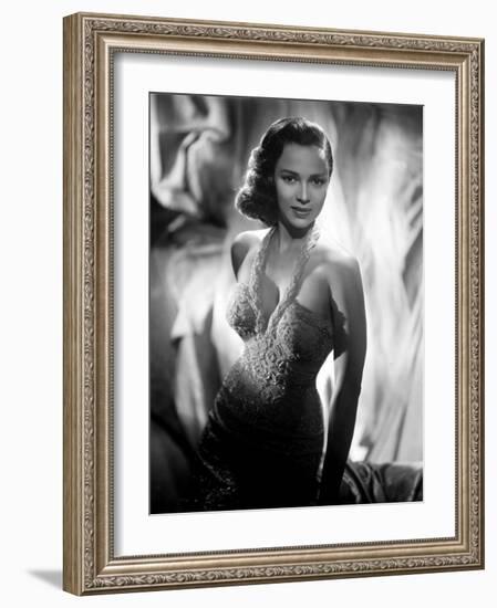 Dorothy Dandridge, c.1959-null-Framed Photo