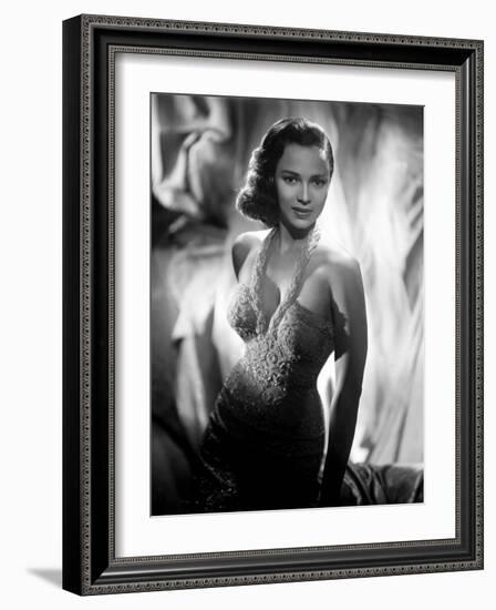 Dorothy Dandridge, c.1959-null-Framed Photo