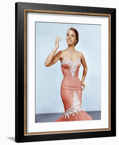 Dorothy Dandridge, ca. 1950s-null-Framed Photo