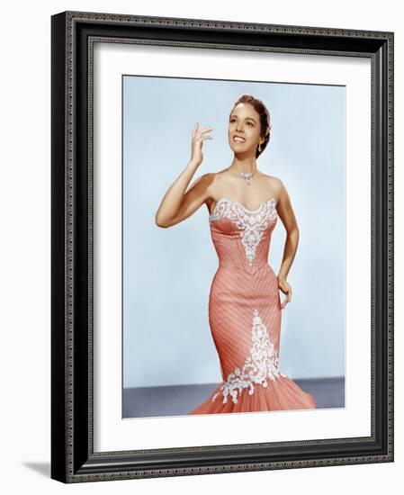 Dorothy Dandridge, ca. 1950s-null-Framed Photo