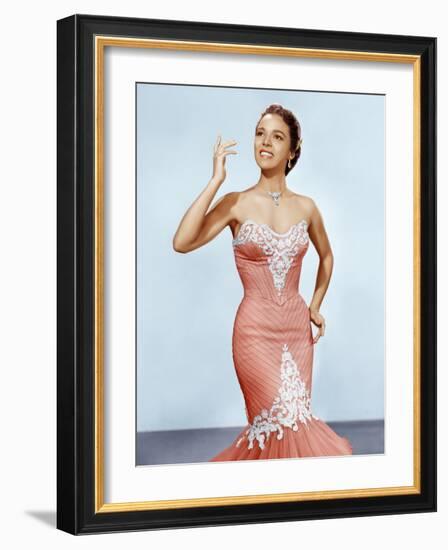 Dorothy Dandridge, ca. 1950s-null-Framed Photo