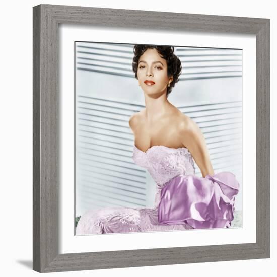 Dorothy Dandridge, ca. 1950s-null-Framed Photo