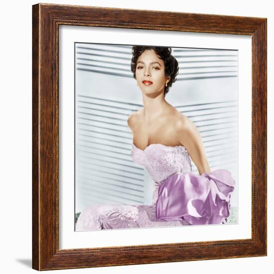 Dorothy Dandridge, ca. 1950s-null-Framed Photo