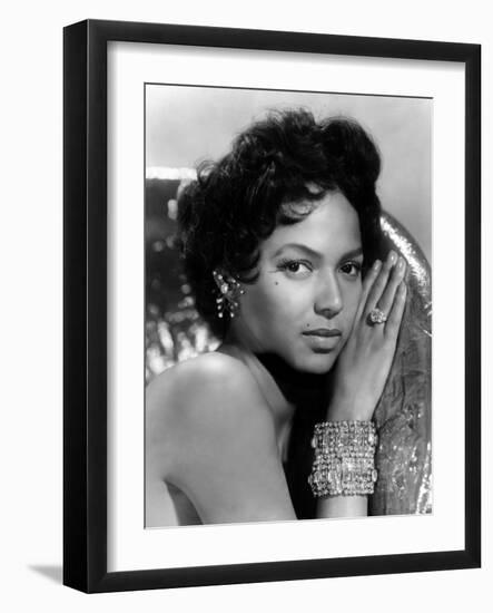 Dorothy Dandridge, circa 1959-null-Framed Photo