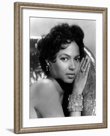 Dorothy Dandridge, circa 1959-null-Framed Photo