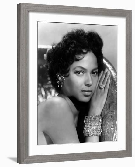 Dorothy Dandridge, circa 1959-null-Framed Photo