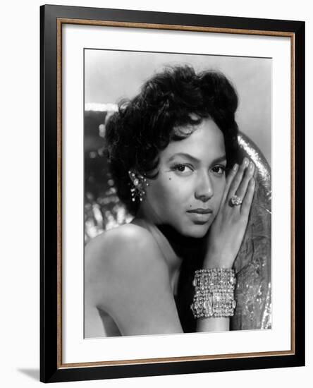 Dorothy Dandridge, circa 1959-null-Framed Photo