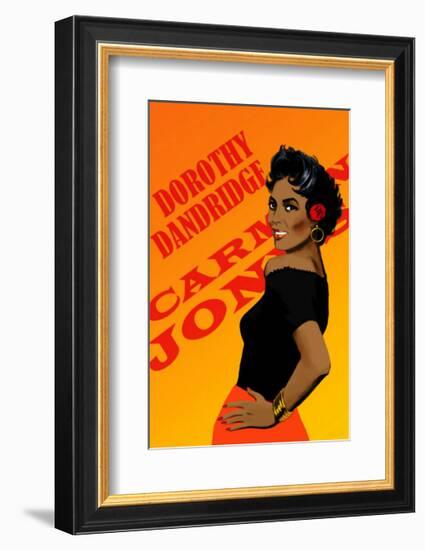 Dorothy Dandridge-Clifford Faust-Framed Giclee Print