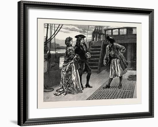 Dorothy Forster: He Bowed and Tried to Smile and to Look Loyal and Faithful-null-Framed Giclee Print